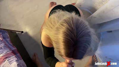 ரெட்ஹெட் சக்கிங் டிக் மற்றும் ஃபக்கிங் அப், கெட்டிங் கம் ஆன் ஹெர் ஆஸ்